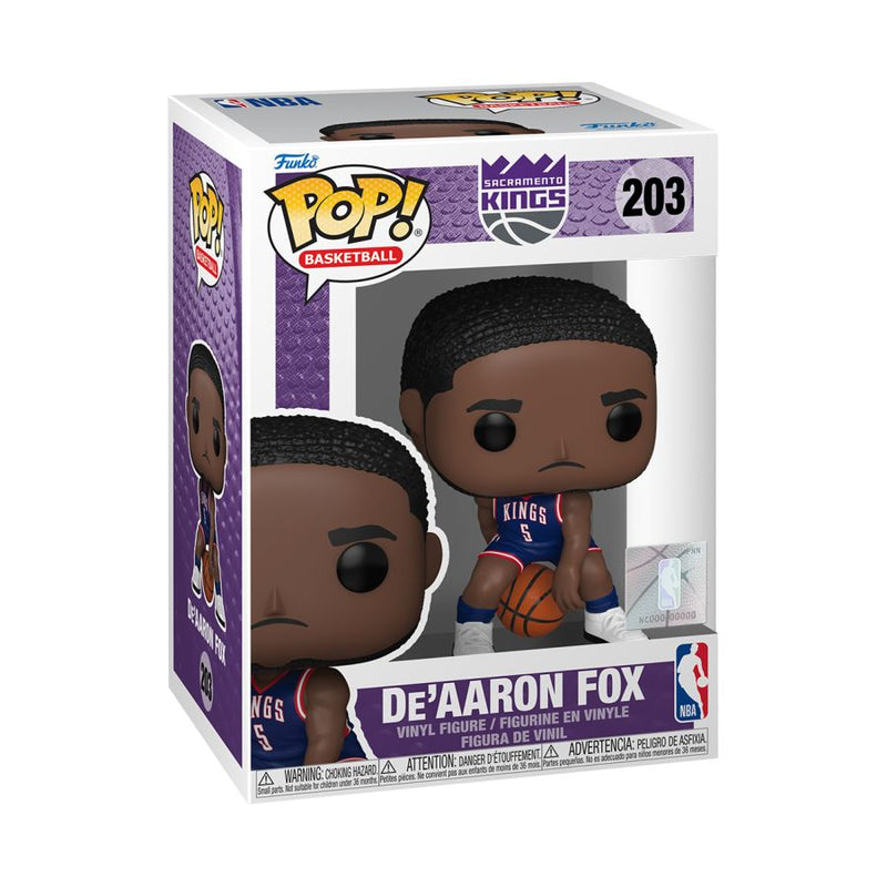 Pop Vinyl NBA -De'Aaron Fox #203 Kings (City Edition 2024)