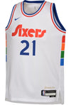 Youth Joel Embiid City Edition Swingman Jersey (Philadelphia 76ers)