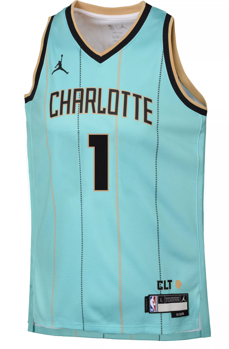 Youth LaMelo Ball City Edition Swingman Jersey (Charlotte Hornets)