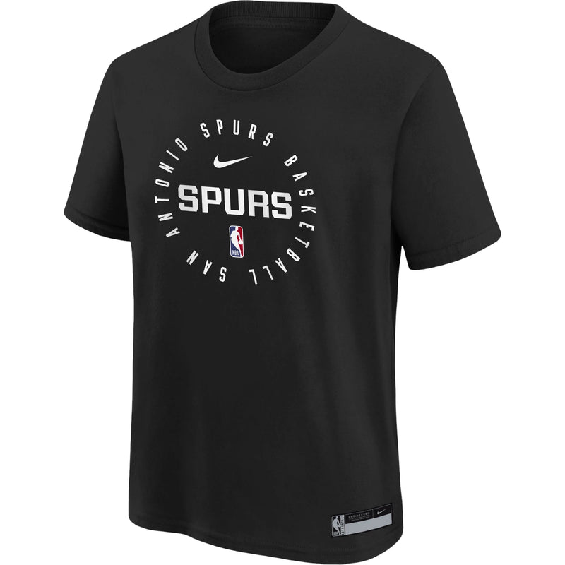 Youth Nike NBA Legend Practice Tee - San Antonio Spurs