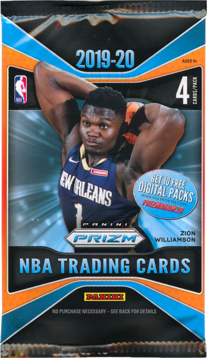 2019-20 Panini Prizm NBA Basketball Retail Pack