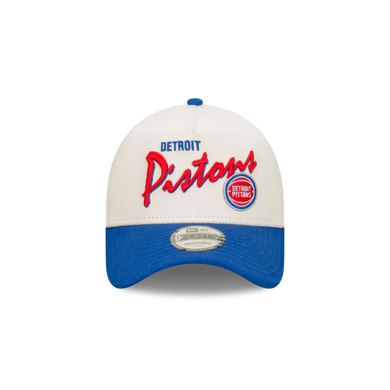 New Era Chrome script 940 Snapback (Detroit Pistons) (OSFM)