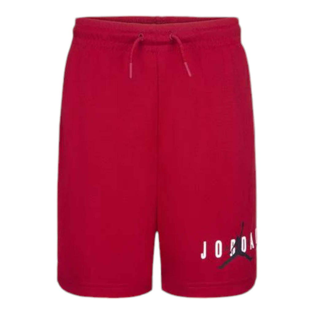 Youth Jordan Essential Mesh Shorts - Gym Red 95C186-R78