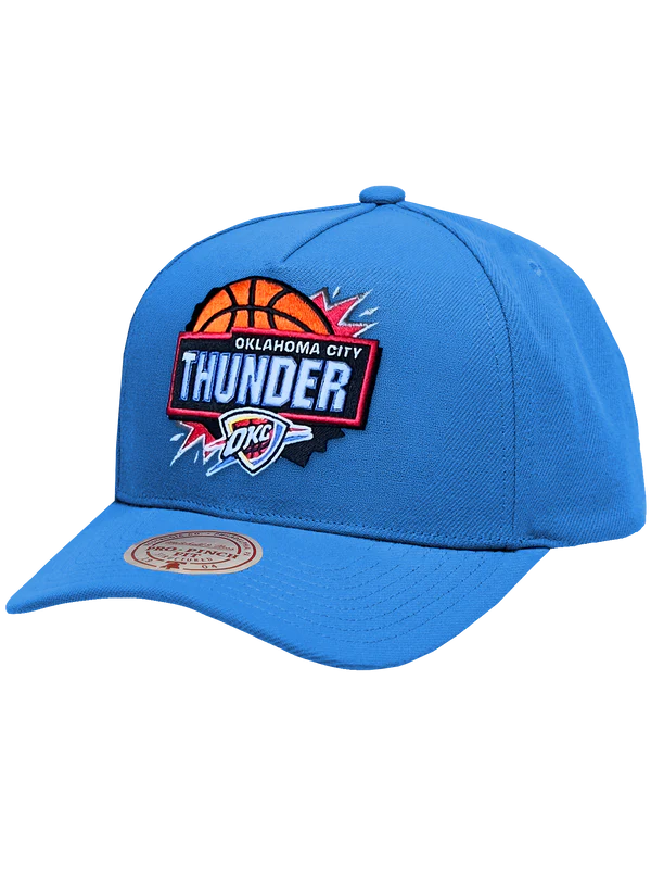 M&N Jam session Pro Pinch Snapback - Oklahoma City Thunder