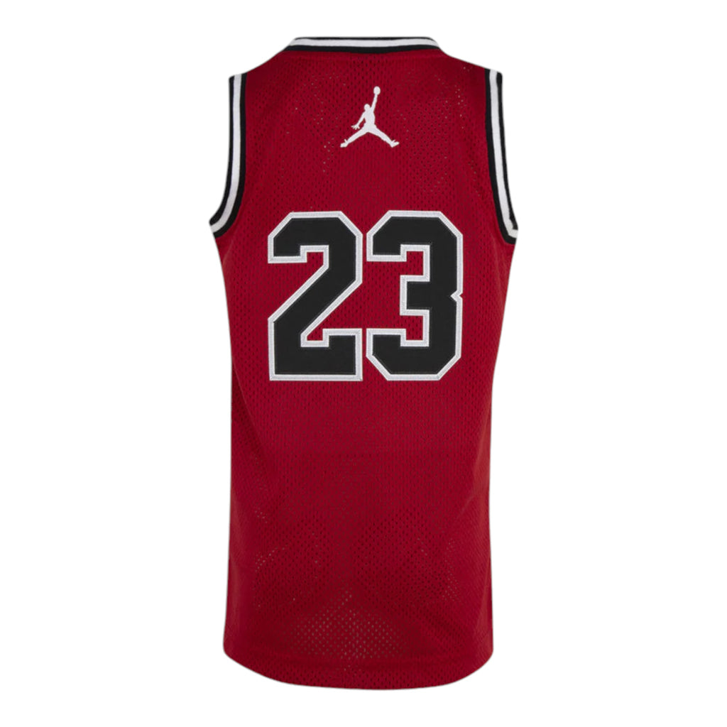 Kids Jordan 23 Mesh Jersey (Gym Red) 85A773 R78