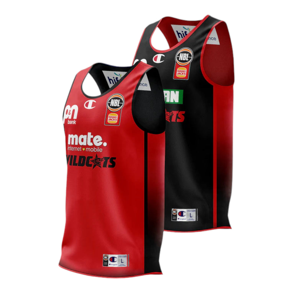 Champion NBL 24/25 Perth Wildcats Reversible Training Jersey