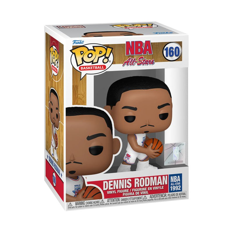 Pop Vinyl NBA Dennis Rodman 1992 ASG (White Uni) #160