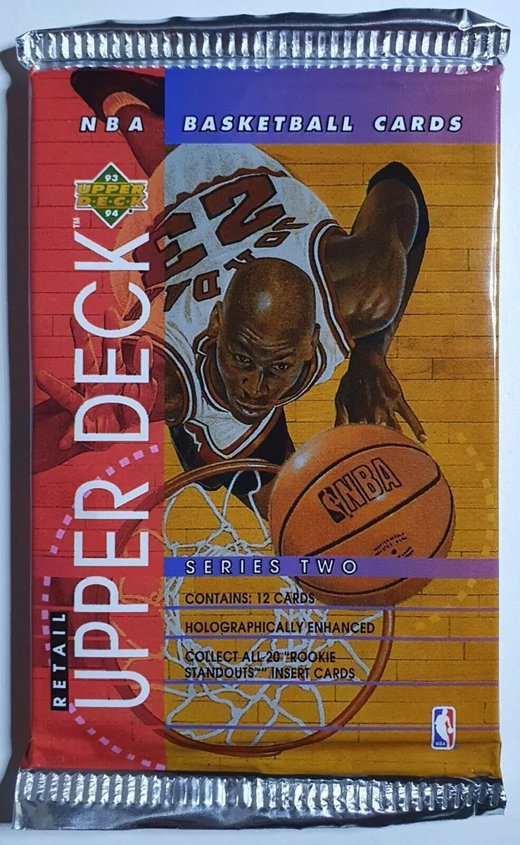 1993-94 Upper Deck NBA Series 2 Retail pack