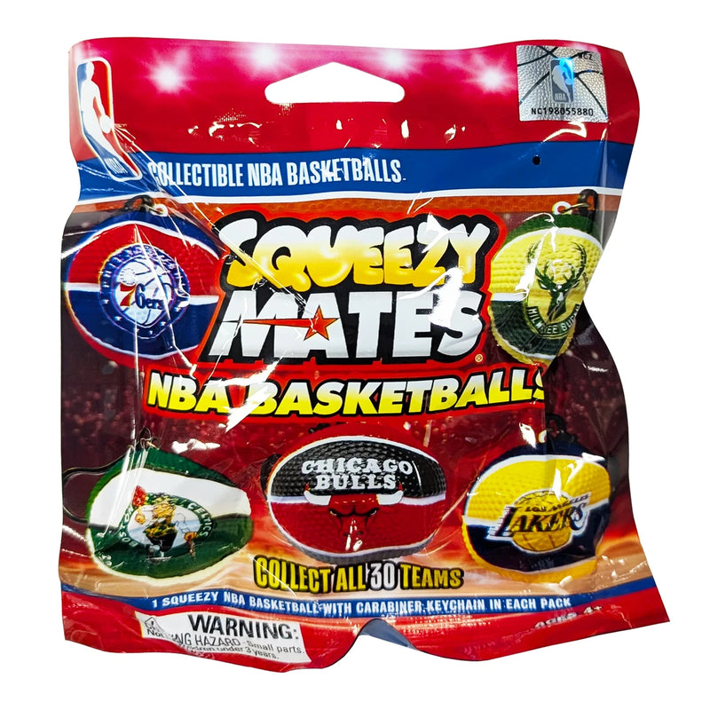 NBA SqueezyMates 2.5" Squishy Basketball 2024 (Blind Pack)