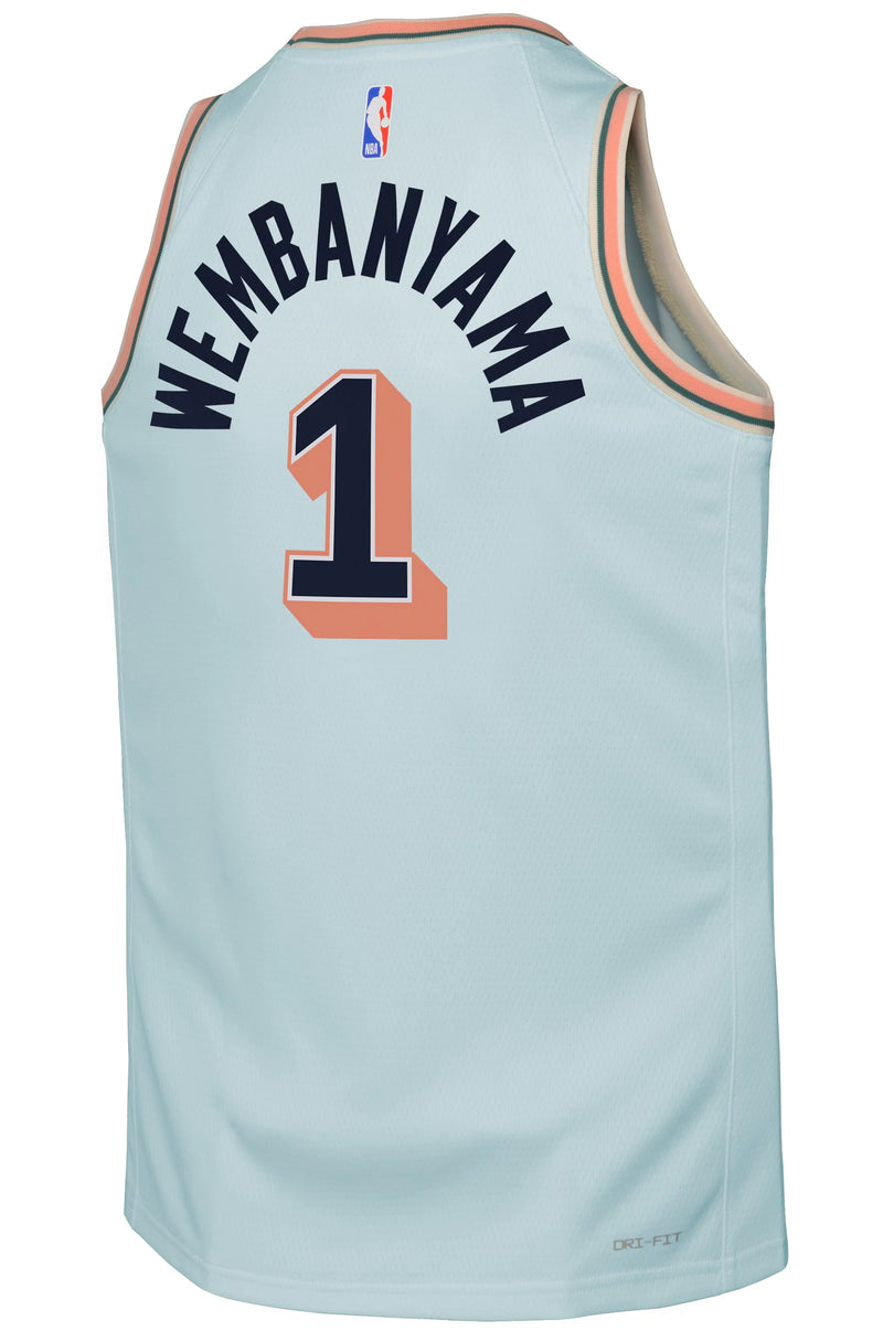 Youth Victor Wembanyama City Edition Swingman Jersey (San Antonio Spurs)