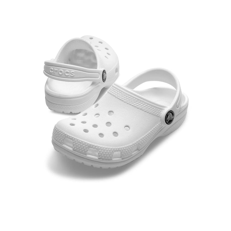 Crocs Kids Classic Clog - White