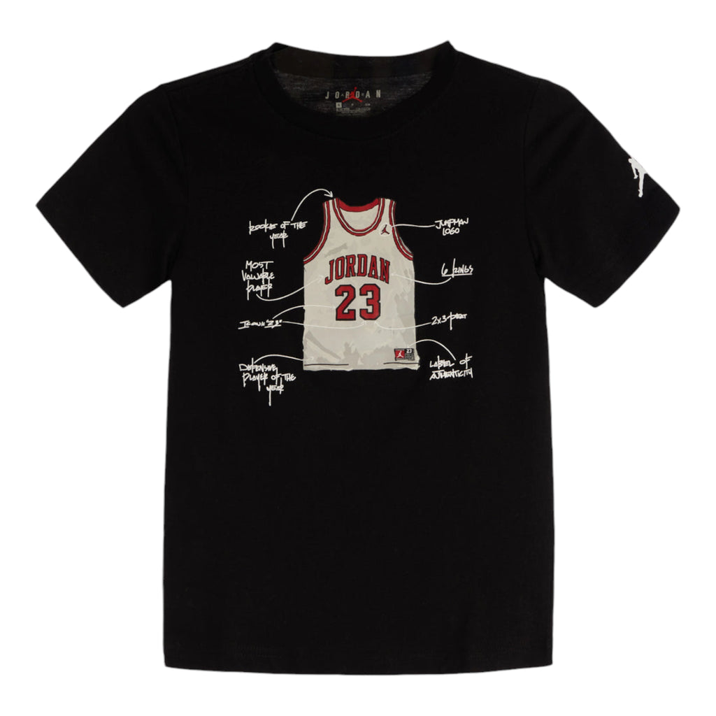 Youth Jordan "The Jersey" Tee Black (95C981 023)