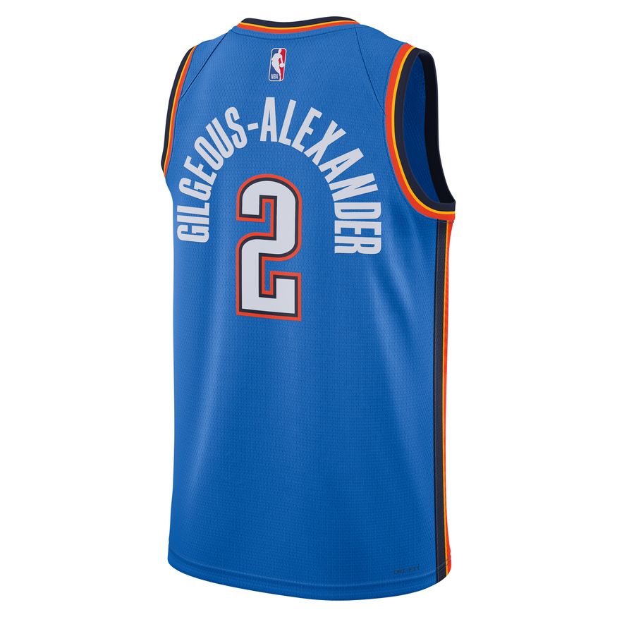 Nike Swingman Shai Gilgeous-alexander Icon Jersey 2022/23 (Oklahoma City Thunder) DN2016-403