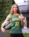 Australian Opals Green Replica Jersey - Sami Whitcomb