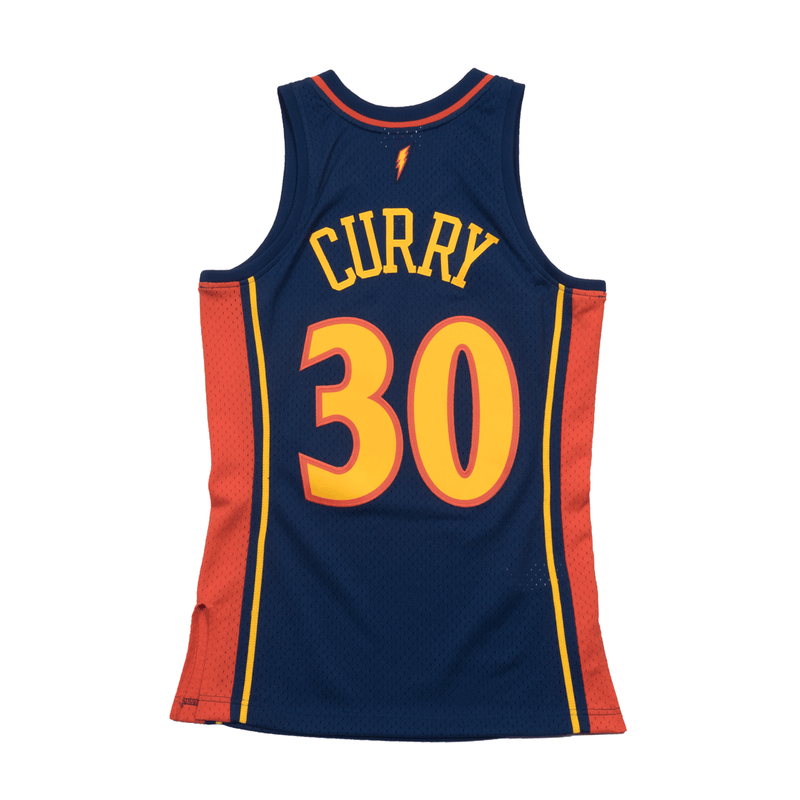 M&N Stephen Curry Hardwood Classic Swingman Jersey Away (Golden State Warriors 09/10)