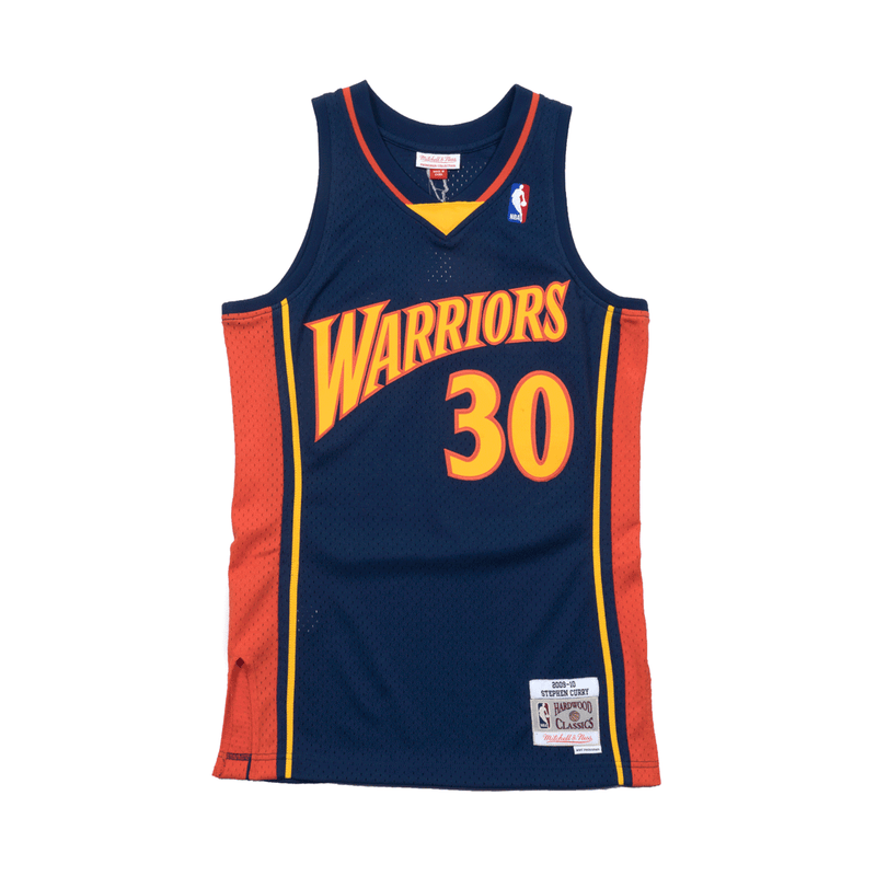 M&N Stephen Curry Hardwood Classic Swingman Jersey Away (Golden State Warriors 09/10)