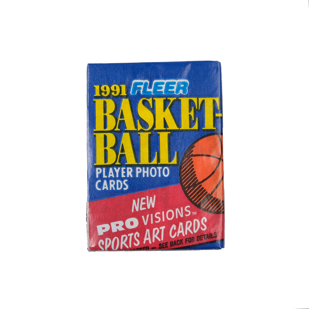 Fleer 1991/92 Basketball cards Series 1 pack