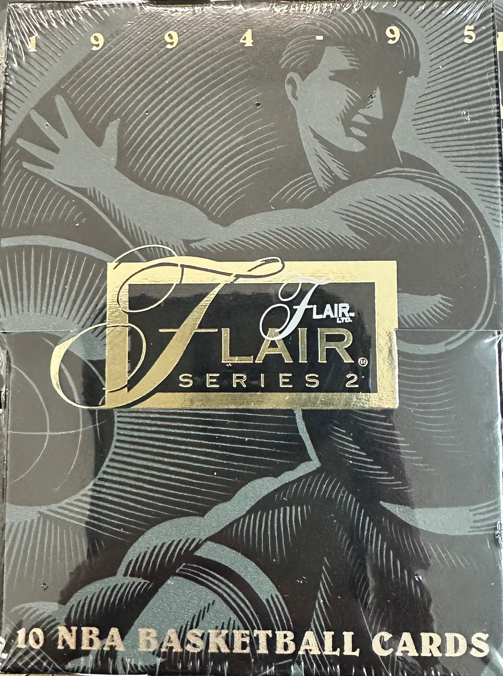 Flair 1994-95 NBA Trading Cards Series 2 Pack