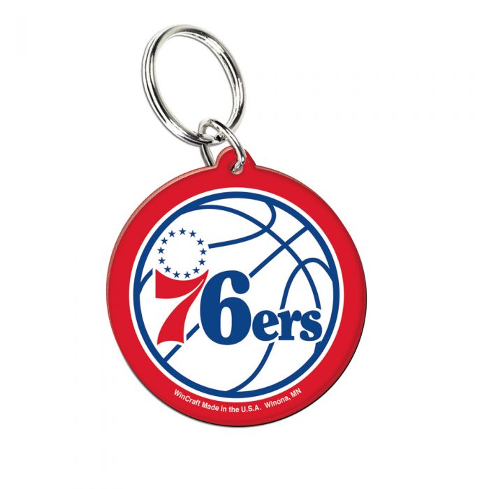 Wincraft Premium Acryclic Key Ring - Philadelphia 76ers