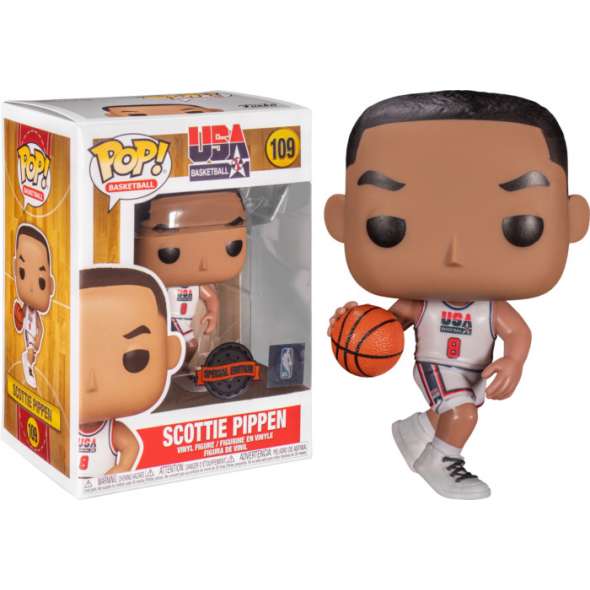 Pop Vinyl NBA Legends - Scottie Pippen 92 Team USA #109